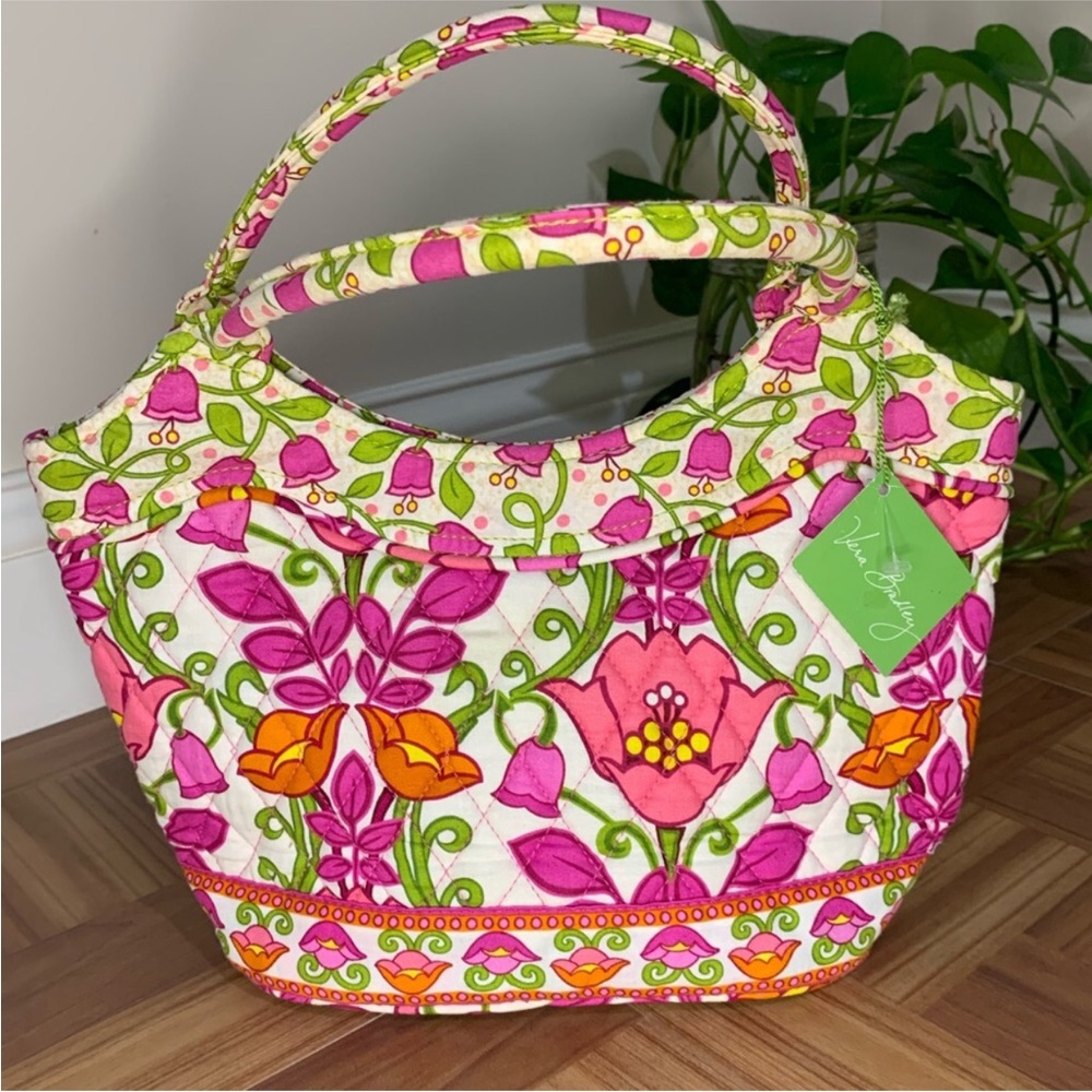 Vera Bradley daisy tote bag